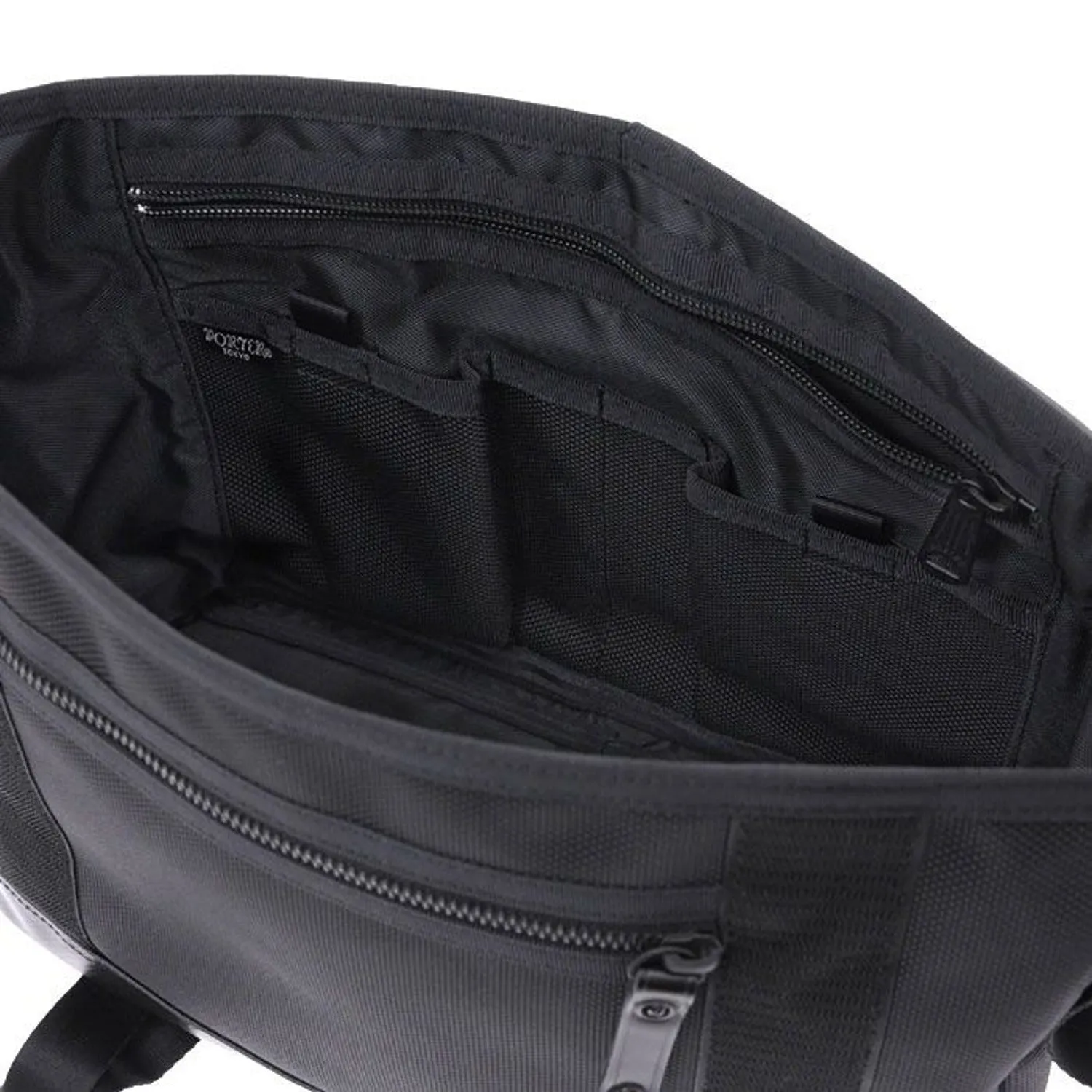 Porter Heat Messenger Bag Small Black