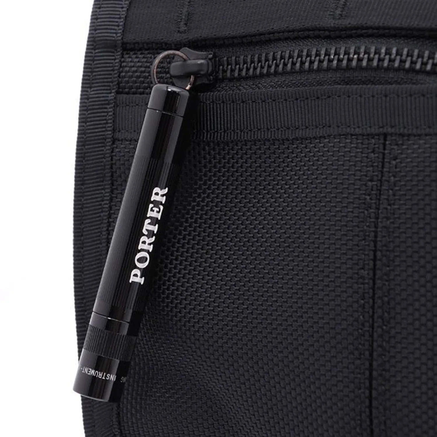 Porter Heat Messenger Bag Small Black