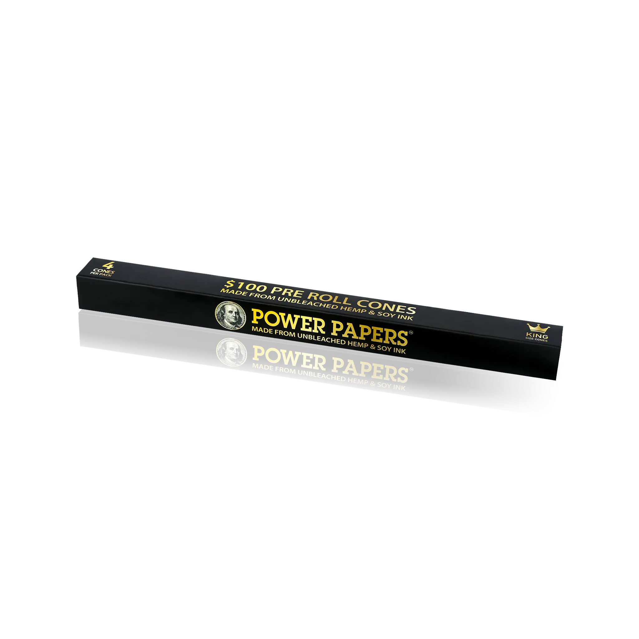 POWER PAPERS™ USD$100 Pre Rolled Cones
