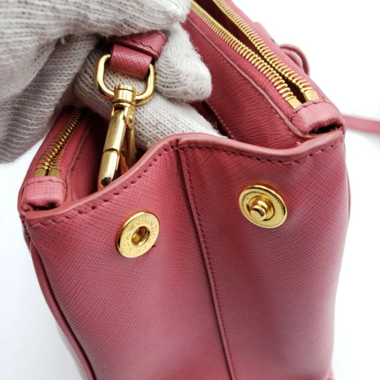 PRADA Galleria Leather Satchel