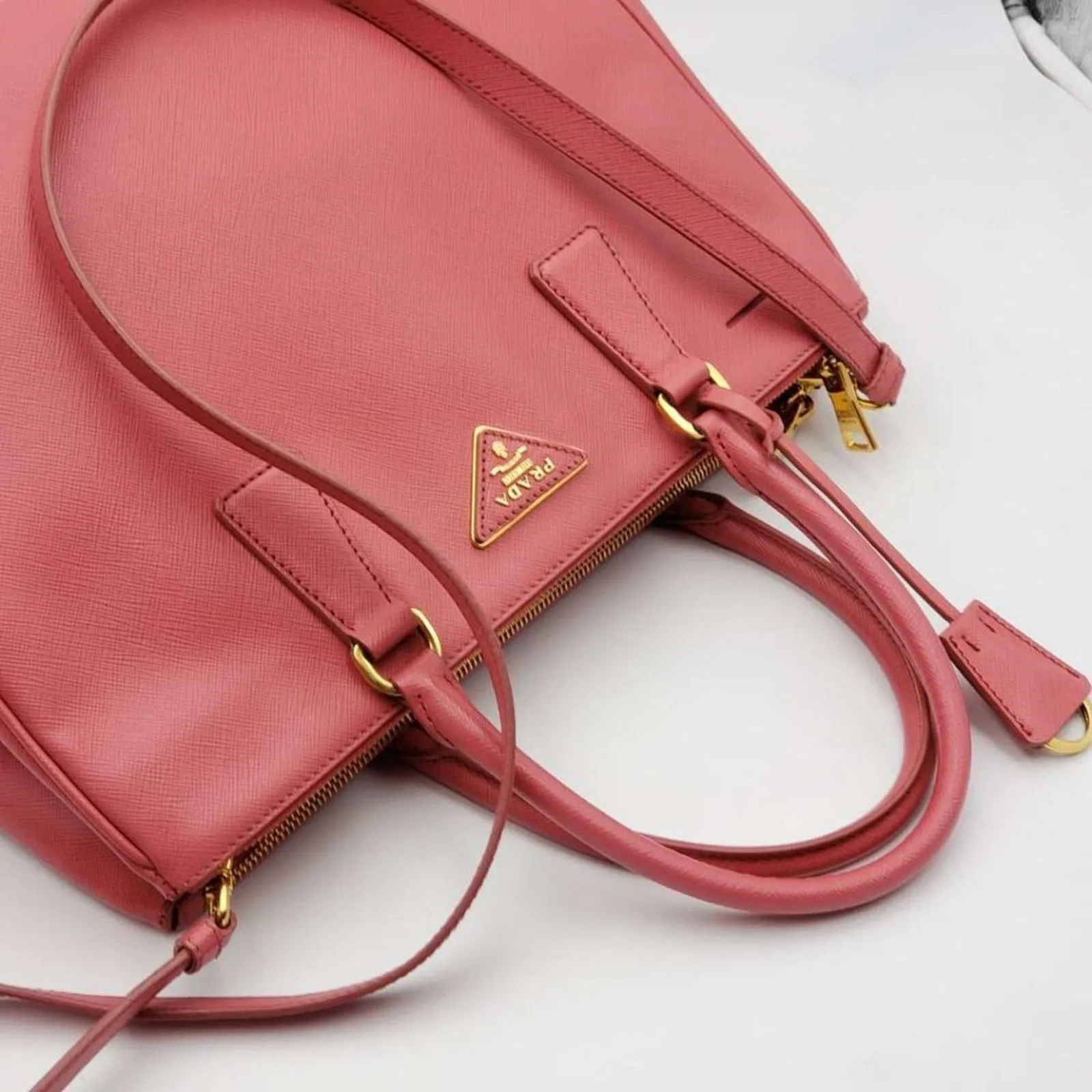PRADA Galleria Leather Satchel