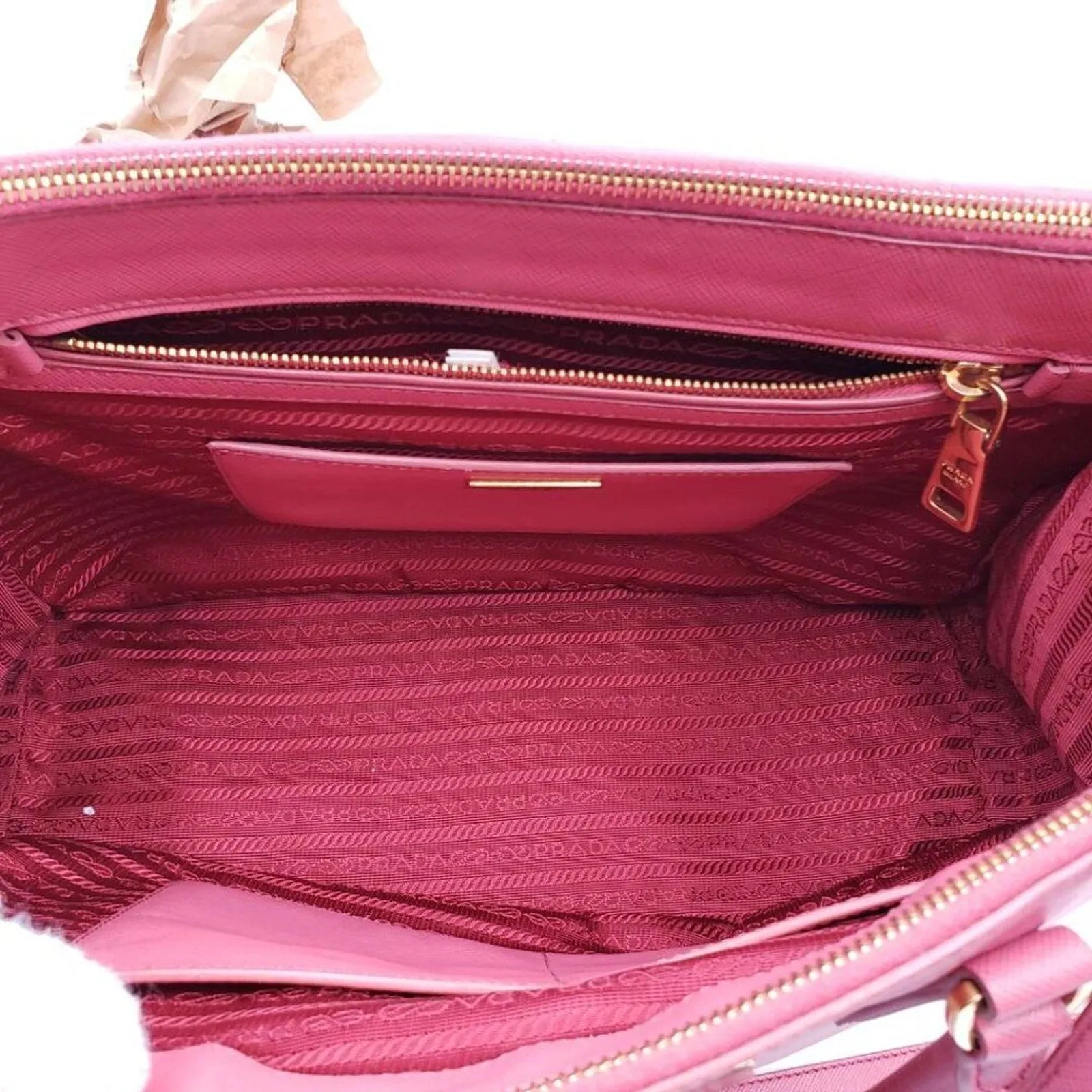 PRADA Galleria Leather Satchel