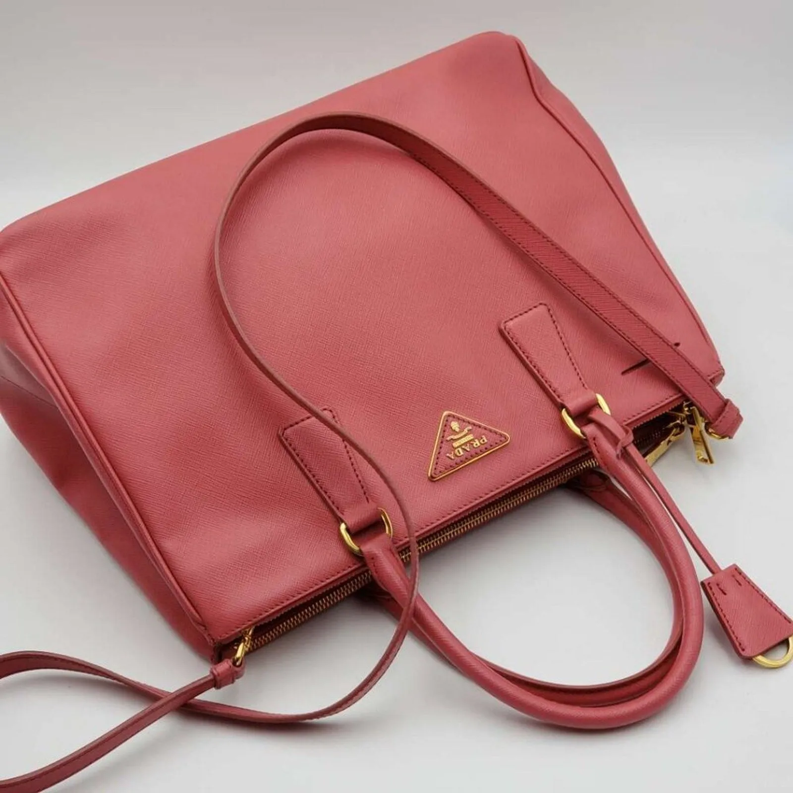 PRADA Galleria Leather Satchel