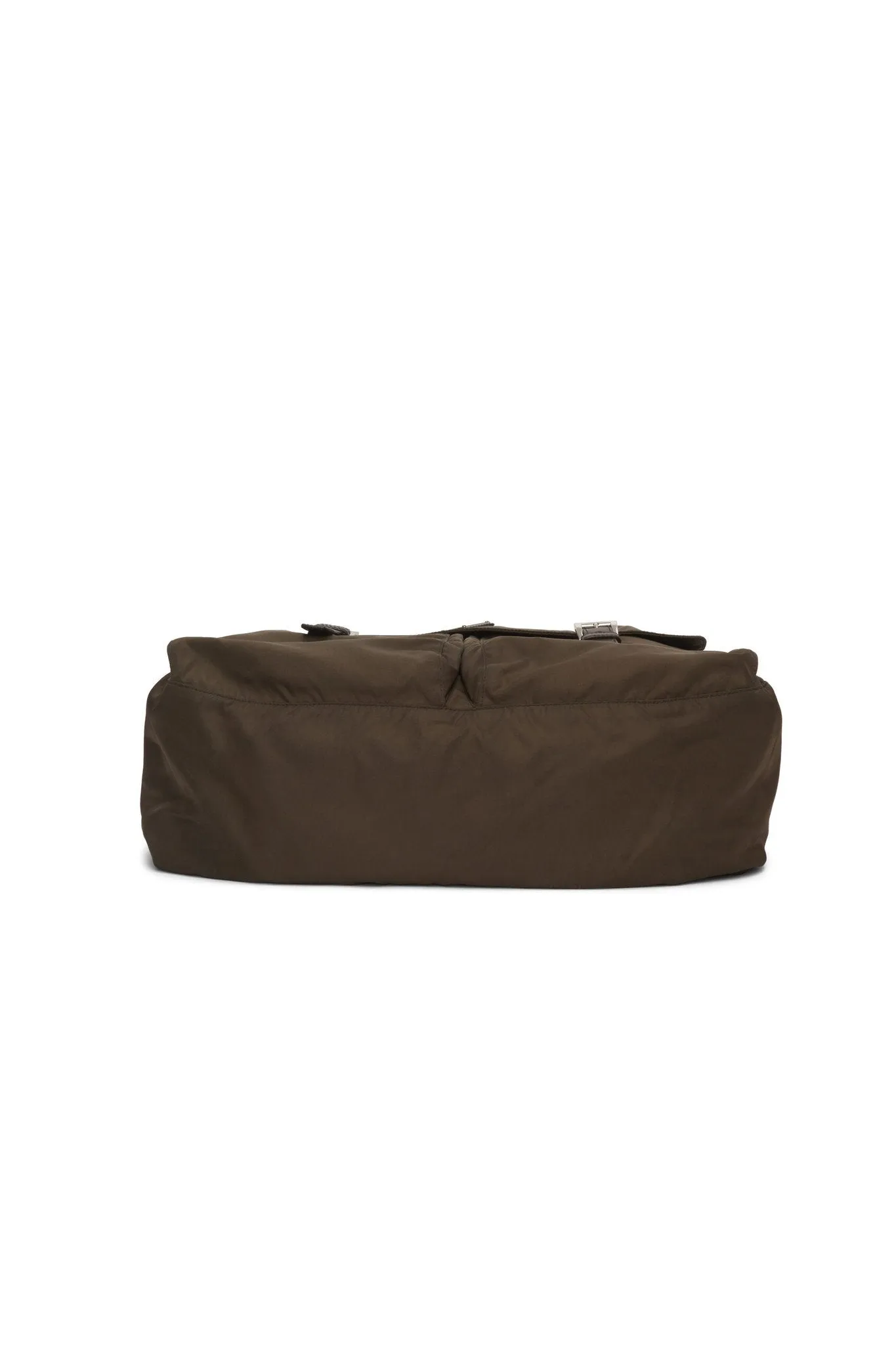 Prada Khaki (Bruciato) Nylon Vela Sport Messenger Bag