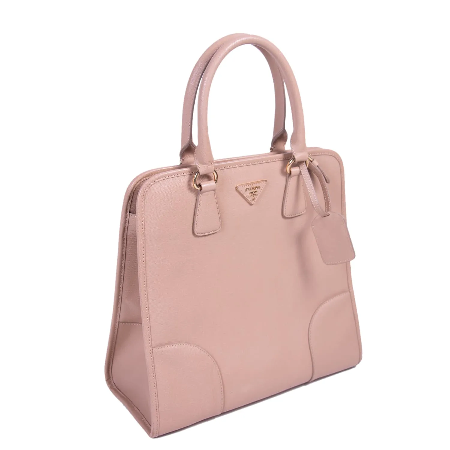Prada Saffiano Lux Satchel Bag