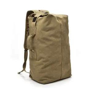 Premium Authentic Canvas Bucket-Style Backpack