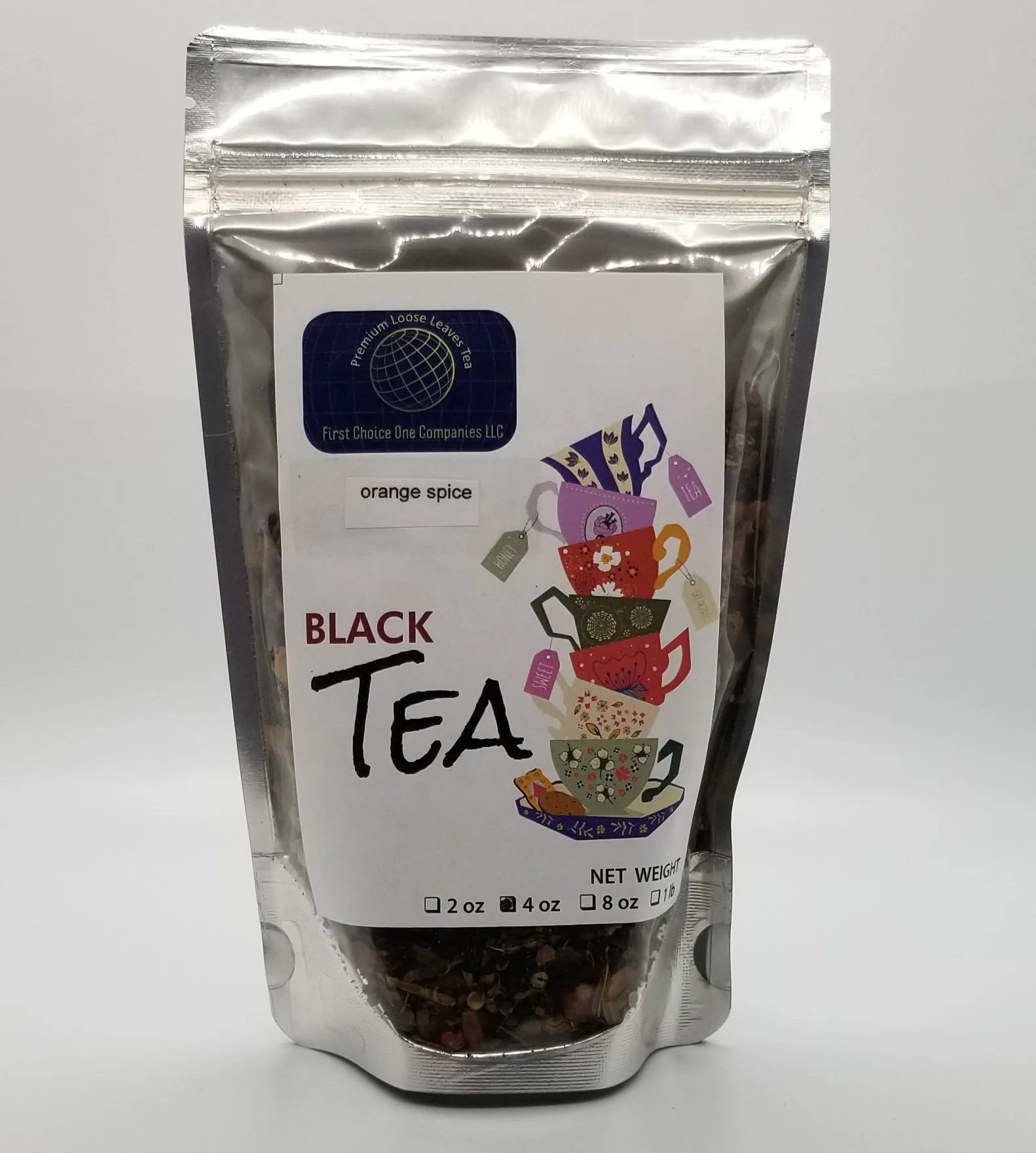 Premium Loose Leaves Teas By First Choice One  (Black Teas)