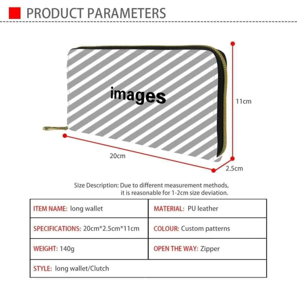 Princess Sketch Wallet - Preorder