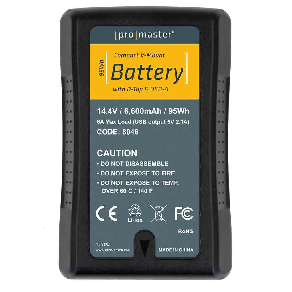 Promaster V-Mount Battery Kit