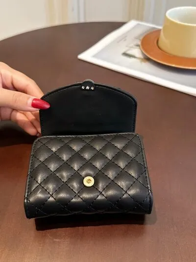 PU Leather Solid Color Wallet