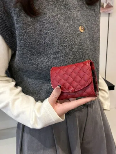 PU Leather Solid Color Wallet