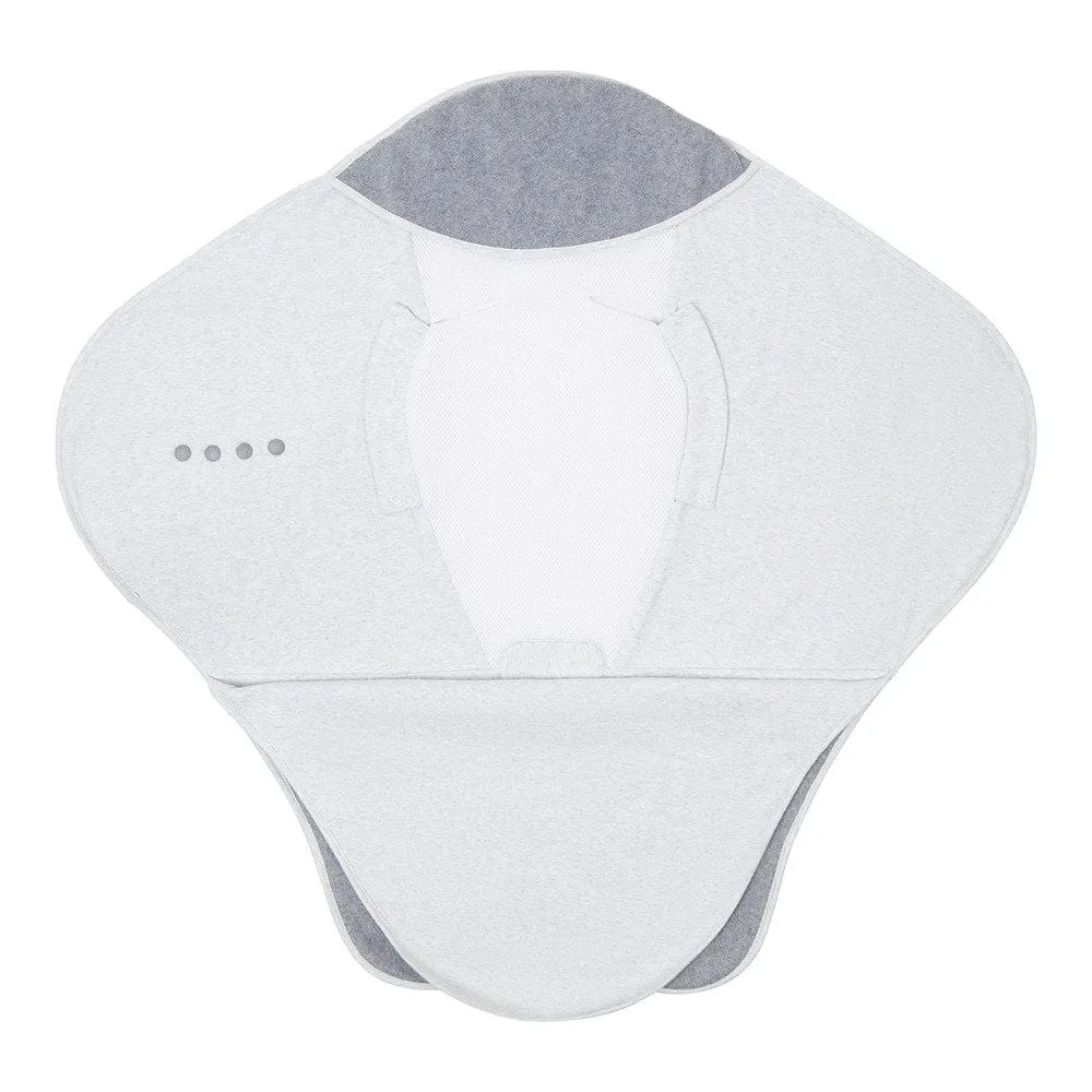 Purflo Cosy Wrap Travel Blanket 0-9 Months - Minimal Grey