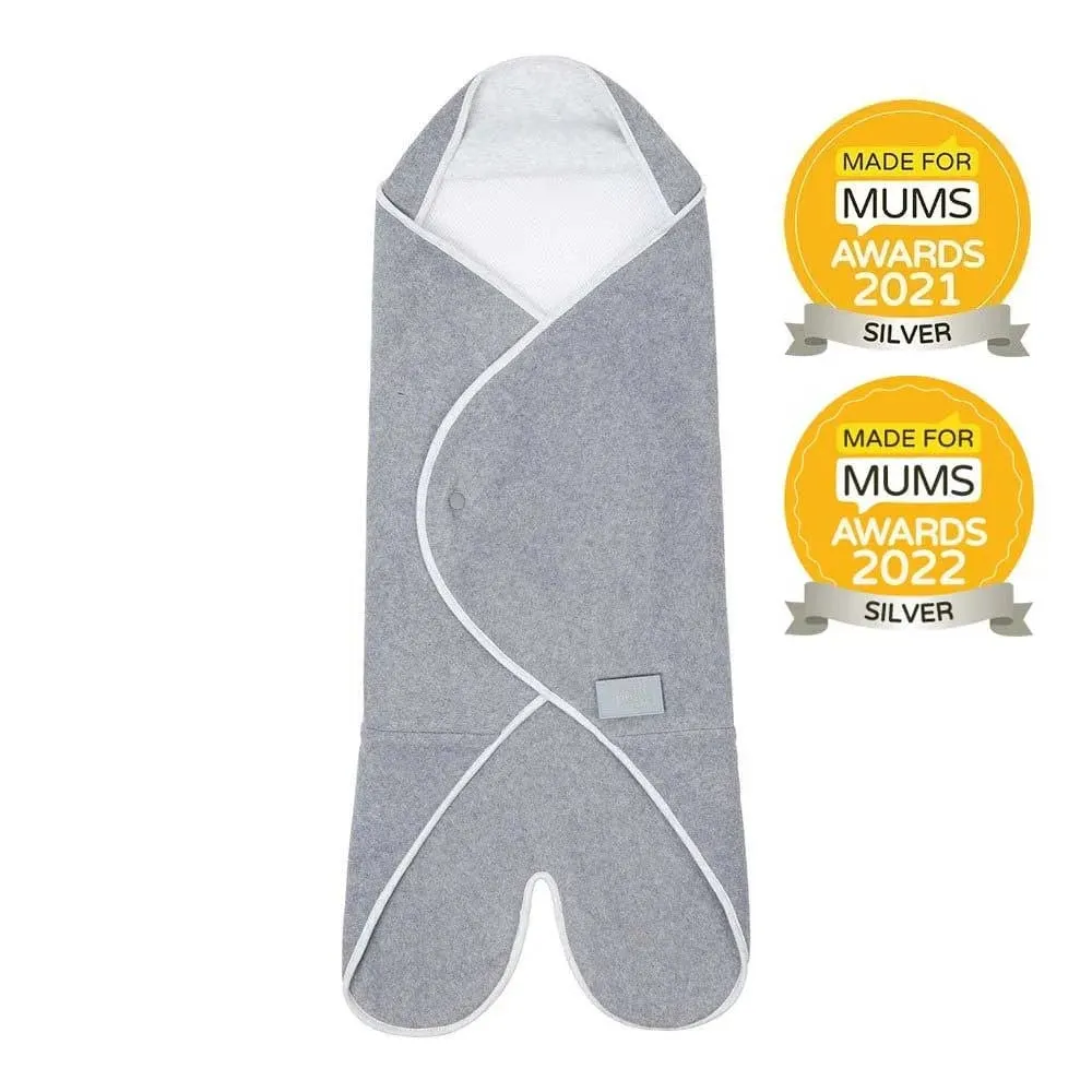 Purflo Cosy Wrap Travel Blanket 0-9 Months - Minimal Grey