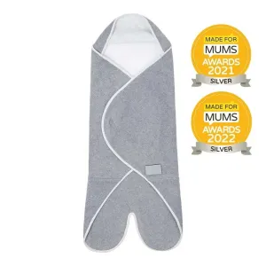 Purflo Cosy Wrap Travel Blanket 0-9 Months - Minimal Grey