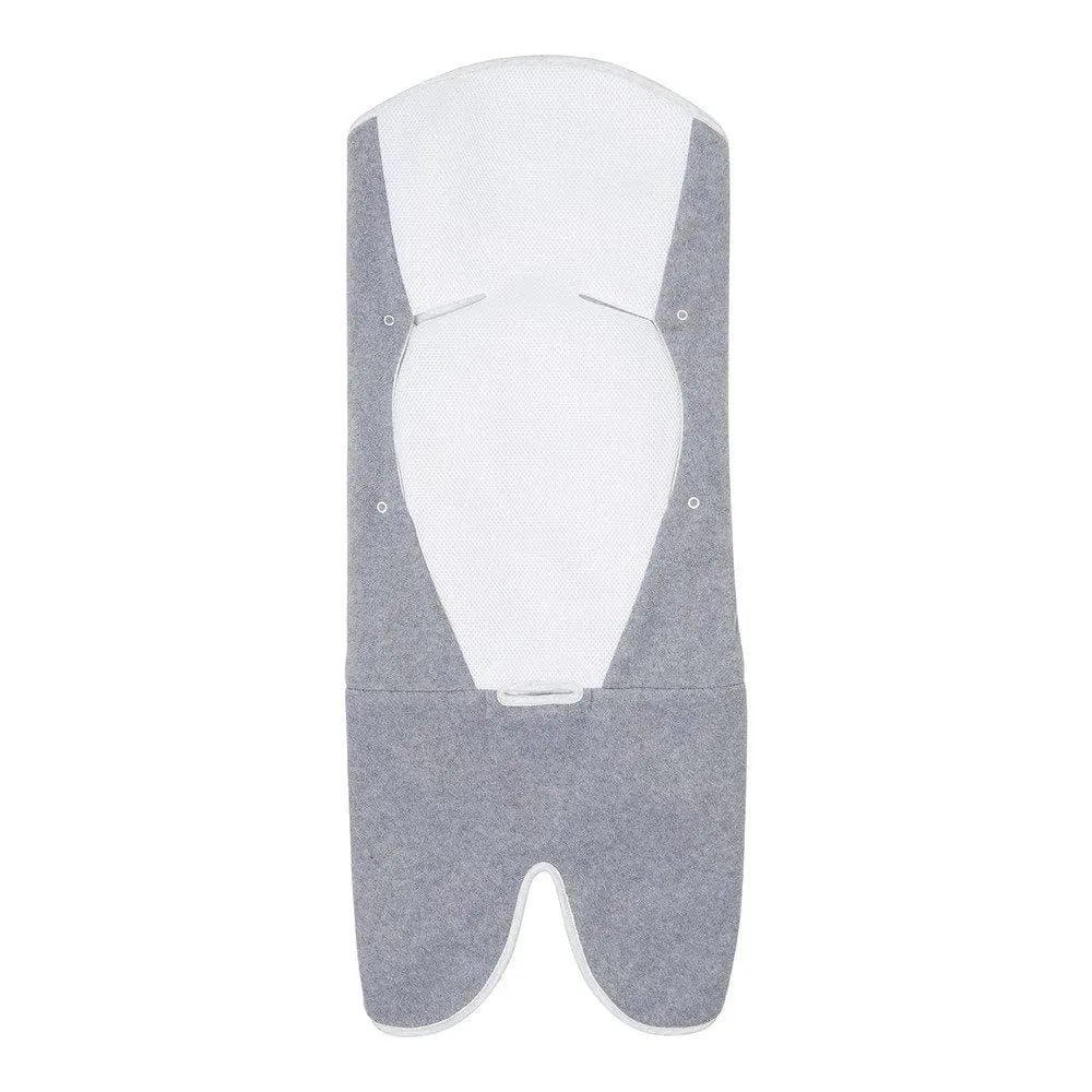 Purflo Cosy Wrap Travel Blanket 0-9 Months - Minimal Grey