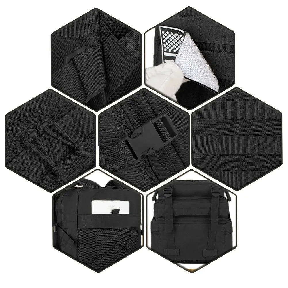 QT&QY 30/50L Tactical Backpacks Man Traveling Bags Survival Outdoor 3P Assault Pack EDC Molle Pack hiking Trekking Hunting Bag