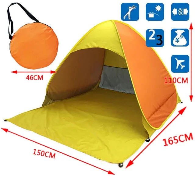 Quick Automatic Opening Beach Tent