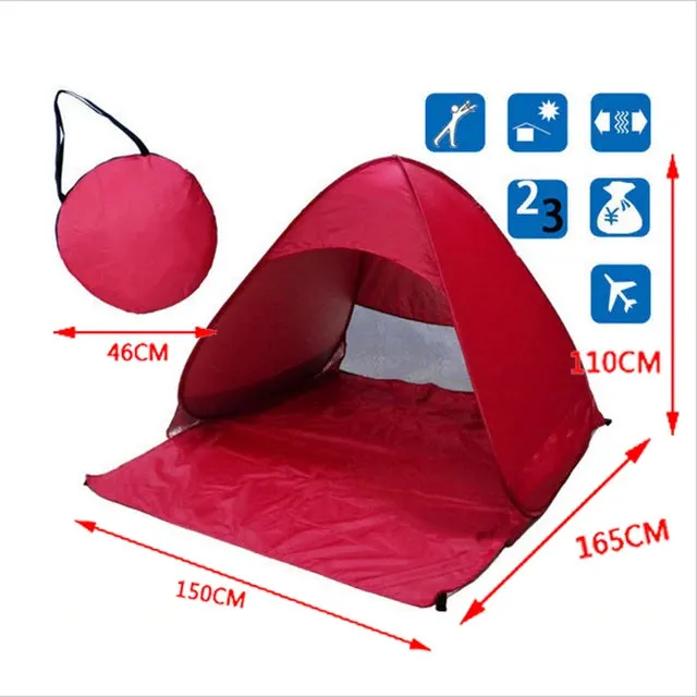 Quick Automatic Opening Beach Tent
