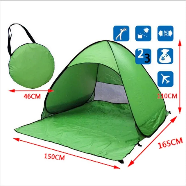 Quick Automatic Opening Beach Tent