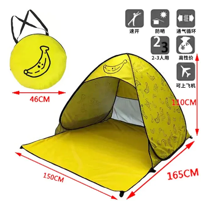 Quick Automatic Opening Beach Tent