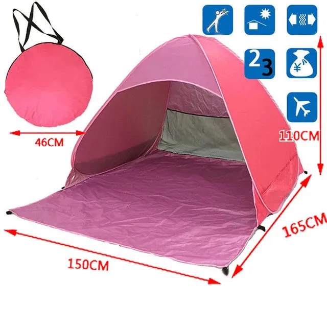 Quick Automatic Opening Beach Tent