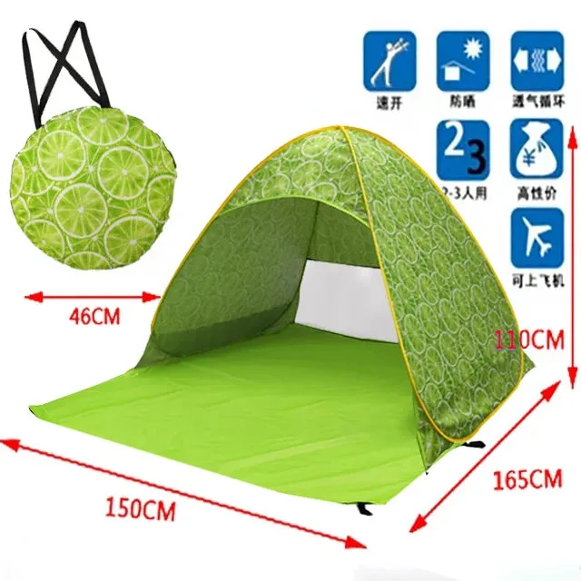 Quick Automatic Opening Beach Tent