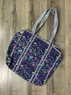 Quilted Floral Print Large Shopper