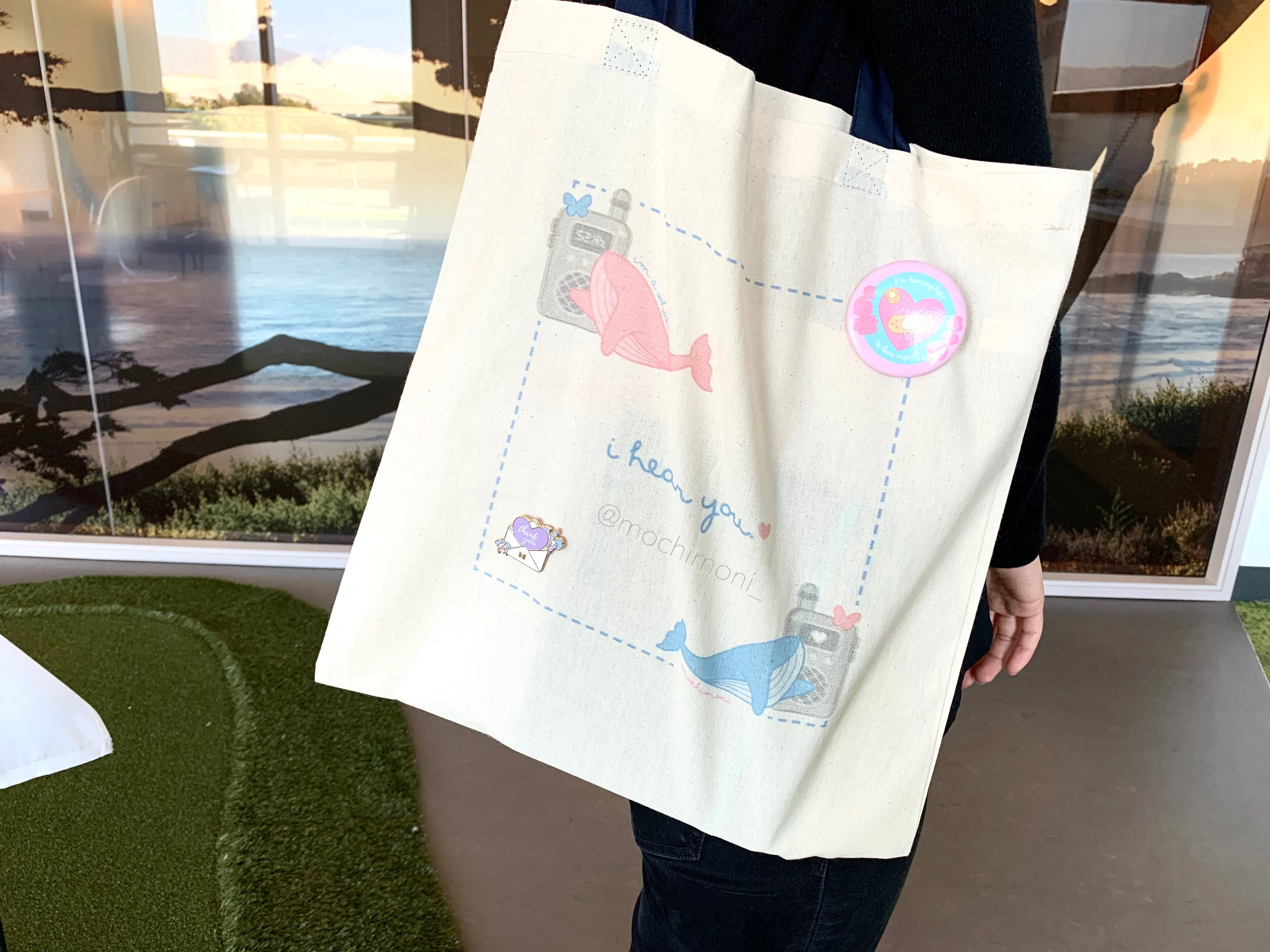 "I Hear You" Whalien 52 Eco Bag