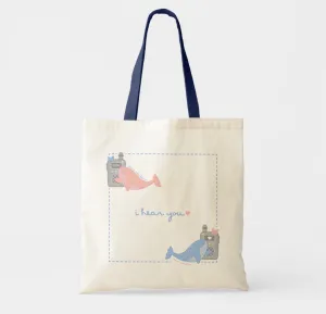 "I Hear You" Whalien 52 Eco Bag