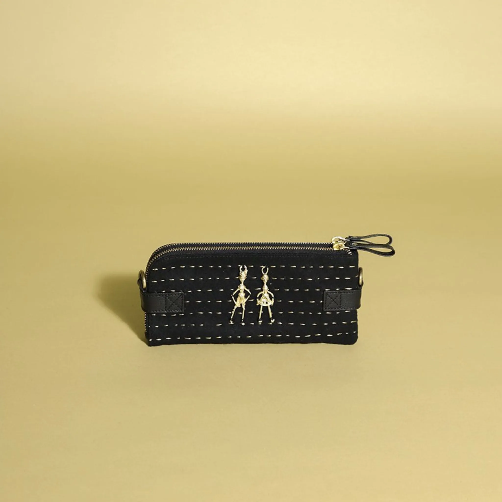 "Jodi" SLING WALLET - Black