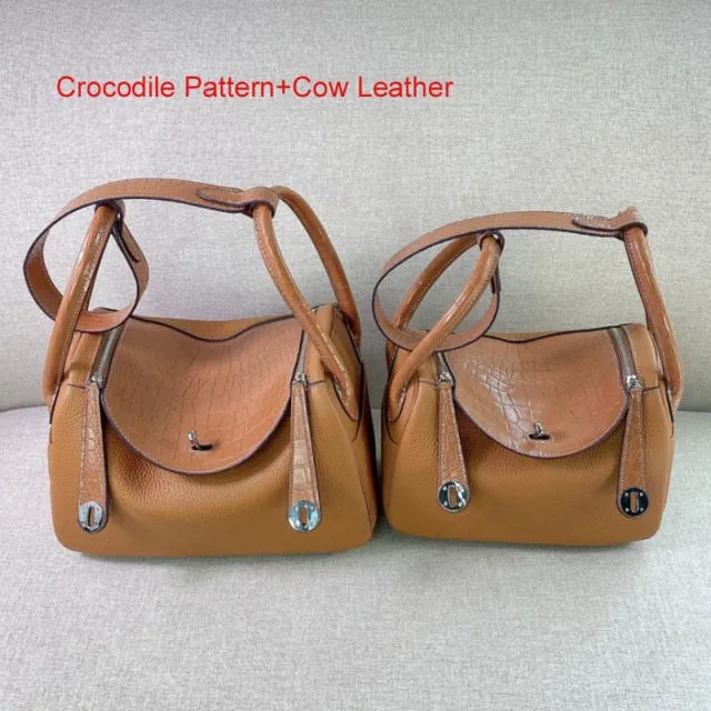 Real Cow Leather Fashion Ladies Tote Bags