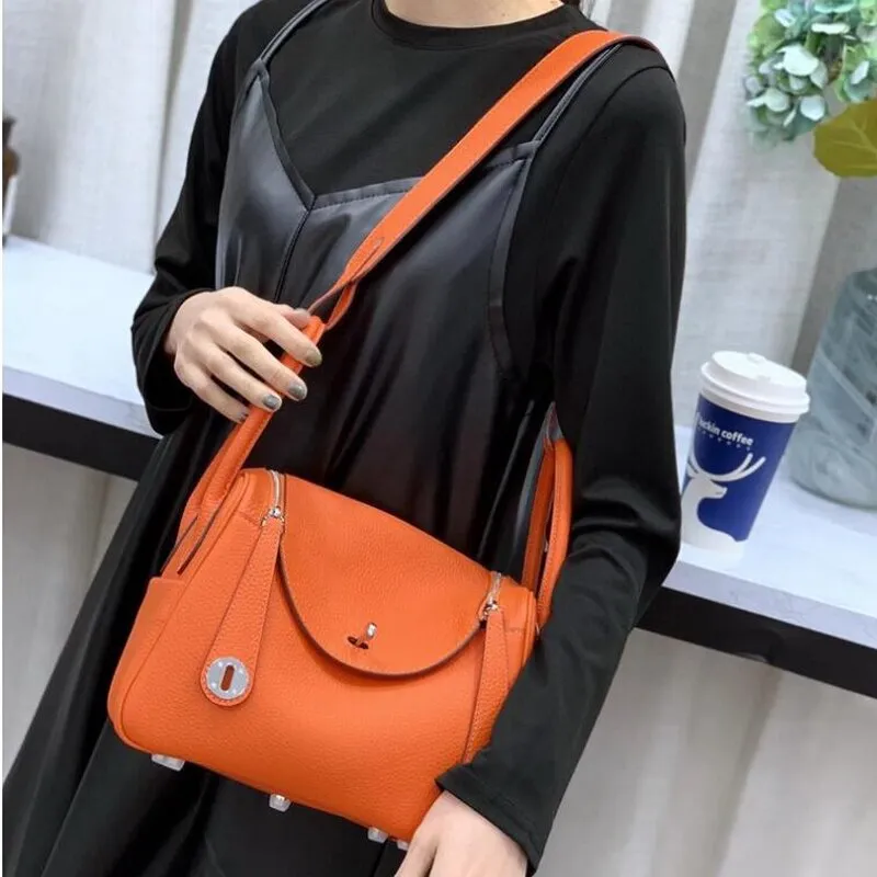 Real Cow Leather Fashion Ladies Tote Bags