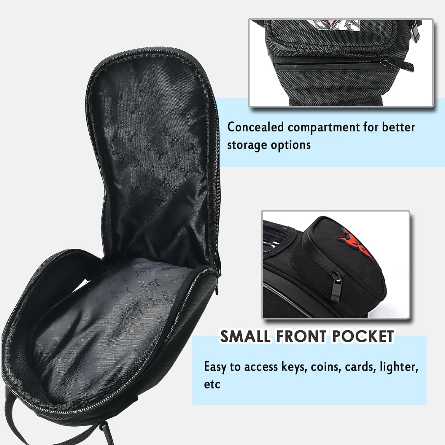 RECON GS2 Motorcycle Fuel Tank bag