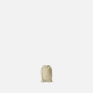 Recycled Cotton Double Drawstring Extra Small 2x3 inches