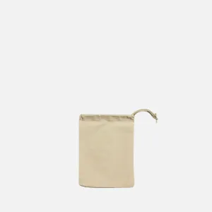 Recycled Cotton Single Drawstring small 5x7 inches