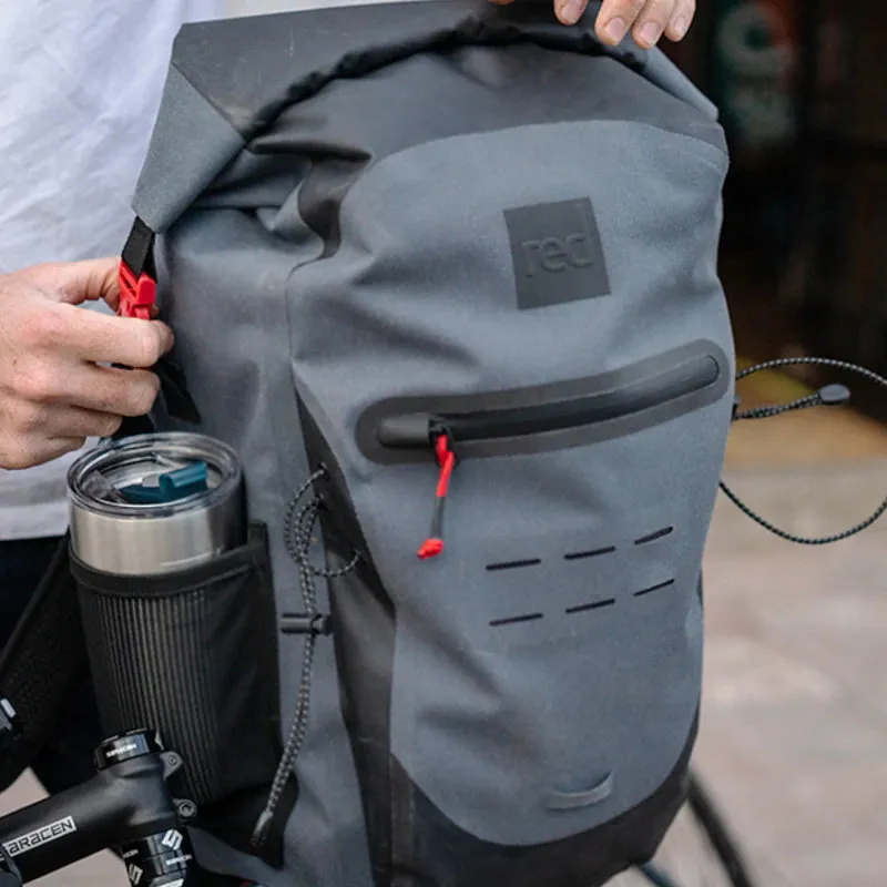 Red Waterproof Backpack - 30L