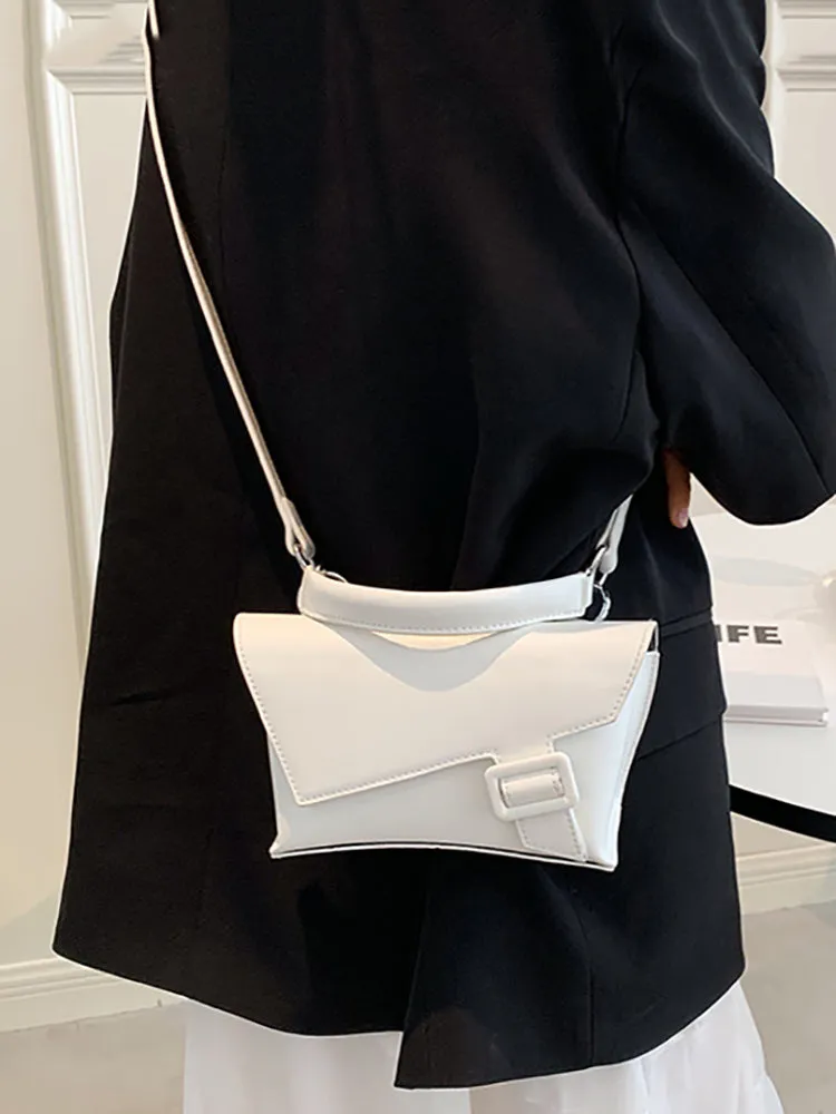 Retro Solid Color Leather Bags