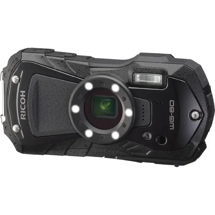 Ricoh WG-80 Digital Camera (Black)