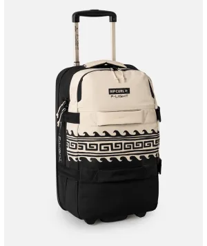 RIP CURL F-LIGHT TRANSIT 45L SOLEIL - BLACK/OATMEAL