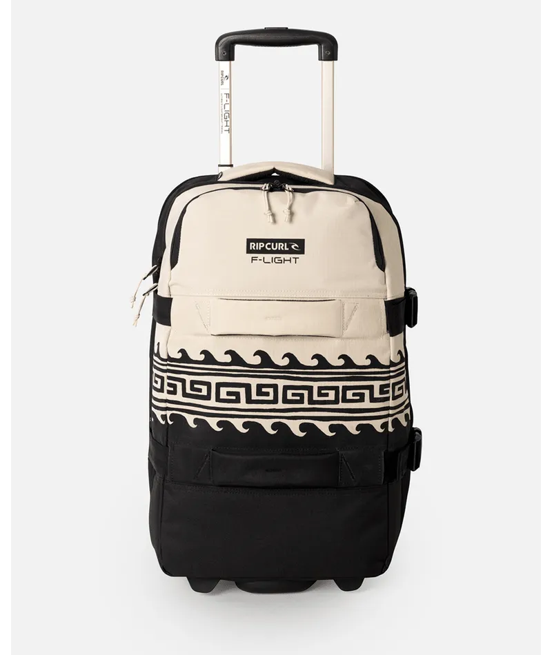 RIP CURL F-LIGHT TRANSIT 45L SOLEIL - BLACK/OATMEAL