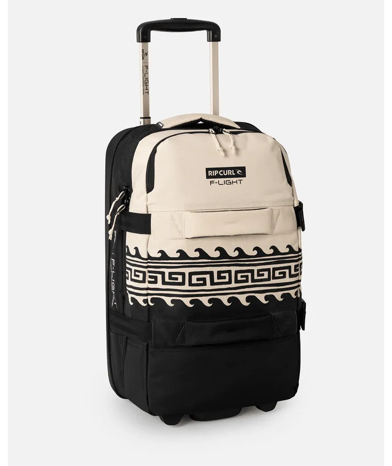 RIP CURL F-LIGHT TRANSIT 45L SOLEIL - BLACK/OATMEAL
