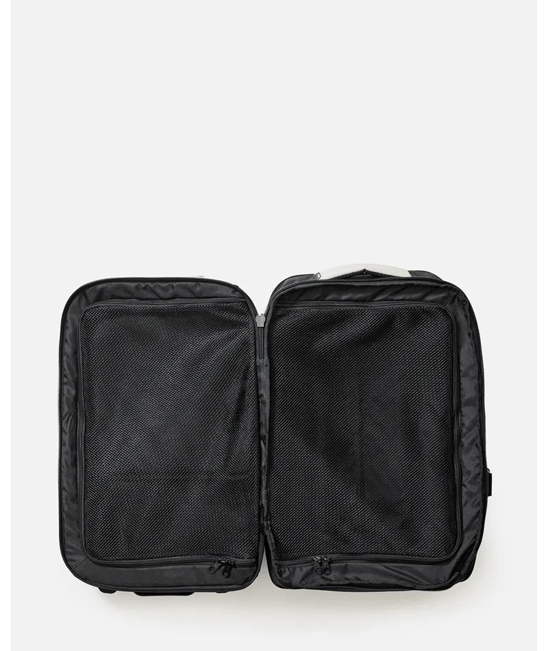 RIP CURL F-LIGHT TRANSIT 45L SOLEIL - BLACK/OATMEAL