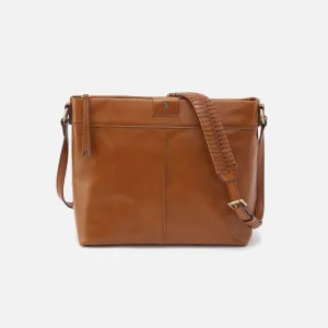 Romy Medium Crossbody In Polished Leather - Truffle