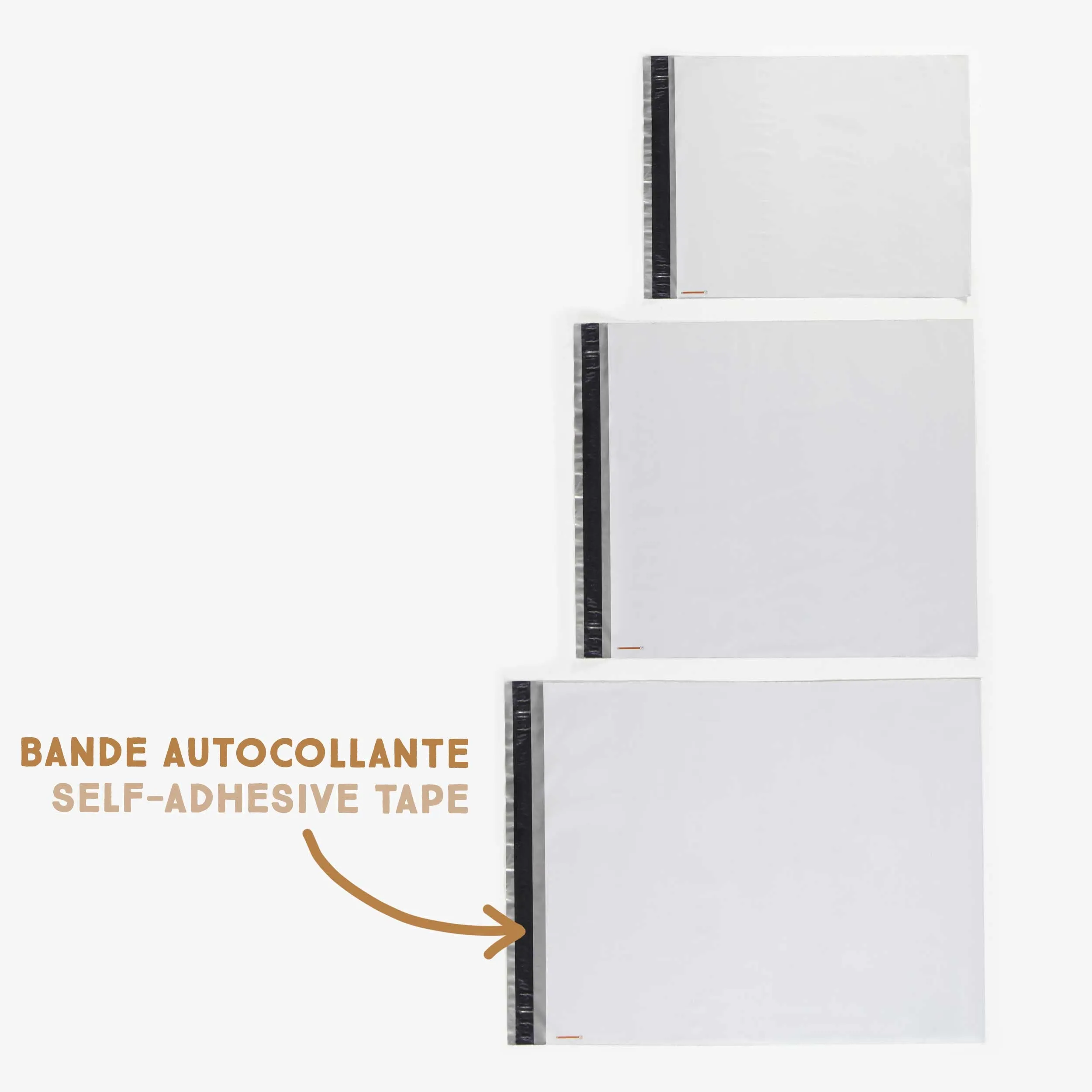 Sacs d’expédition seconde main, grand format || Large size shipping bags for second hand