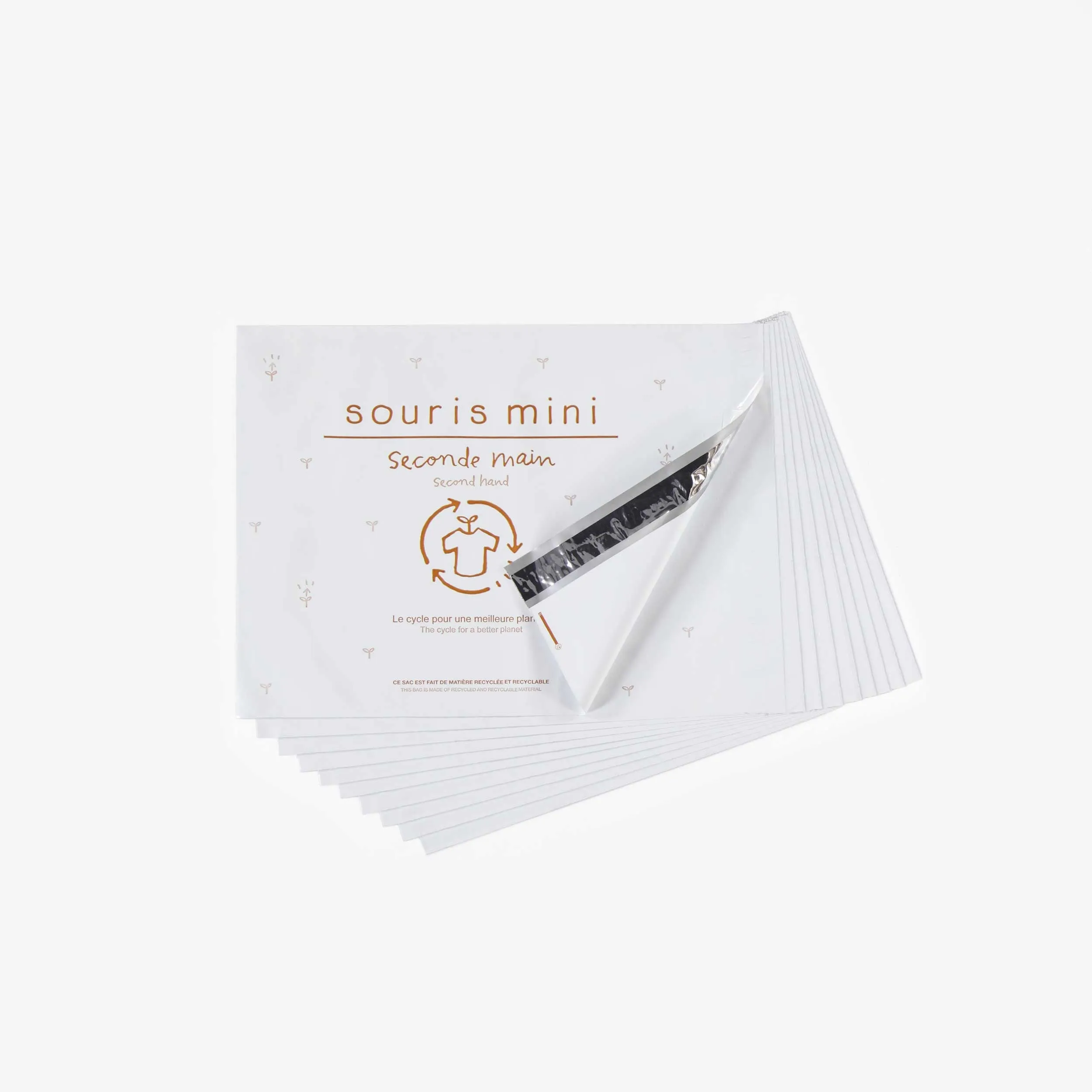 Sacs d’expédition seconde main, petit format || Small size shipping bags for second hand