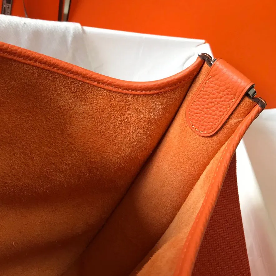 Saddle Calfskin leather bag