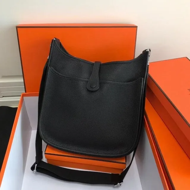 Saddle Calfskin leather bag