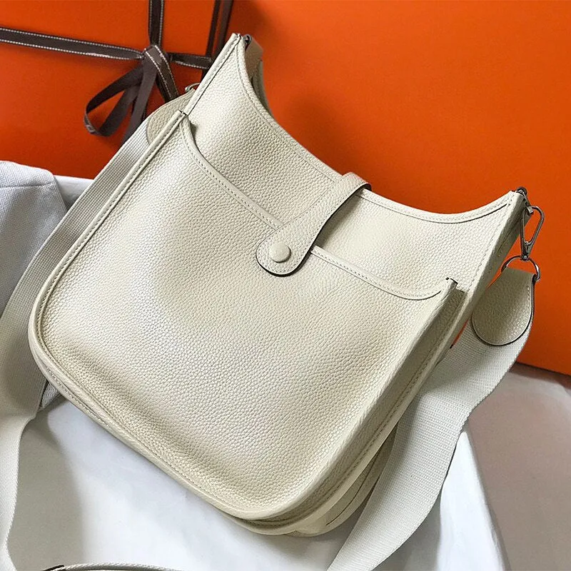 Saddle Calfskin leather bag