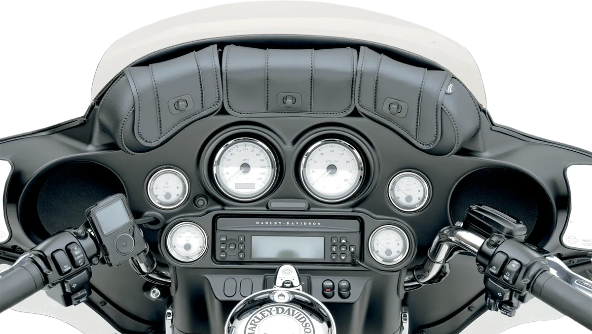 Saddlemen 3508-0015 Cruisn Deluxe 3-Pocket Windshield Bag