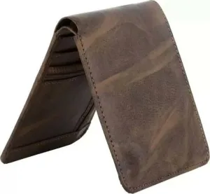 SAGIRON Men Brown Artificial Leather Wallet (5 Card Slots)